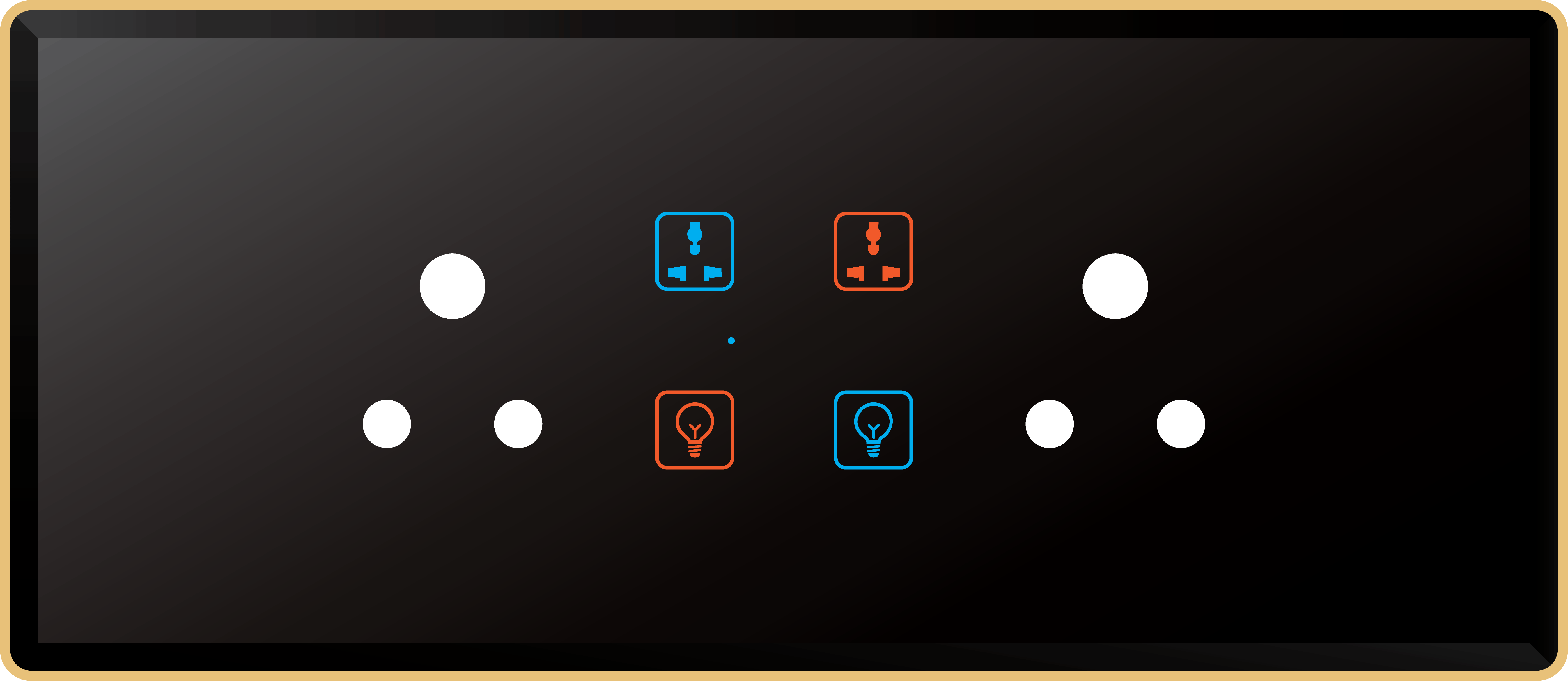 4 Switch (All 6A) 2 Socket (6A)