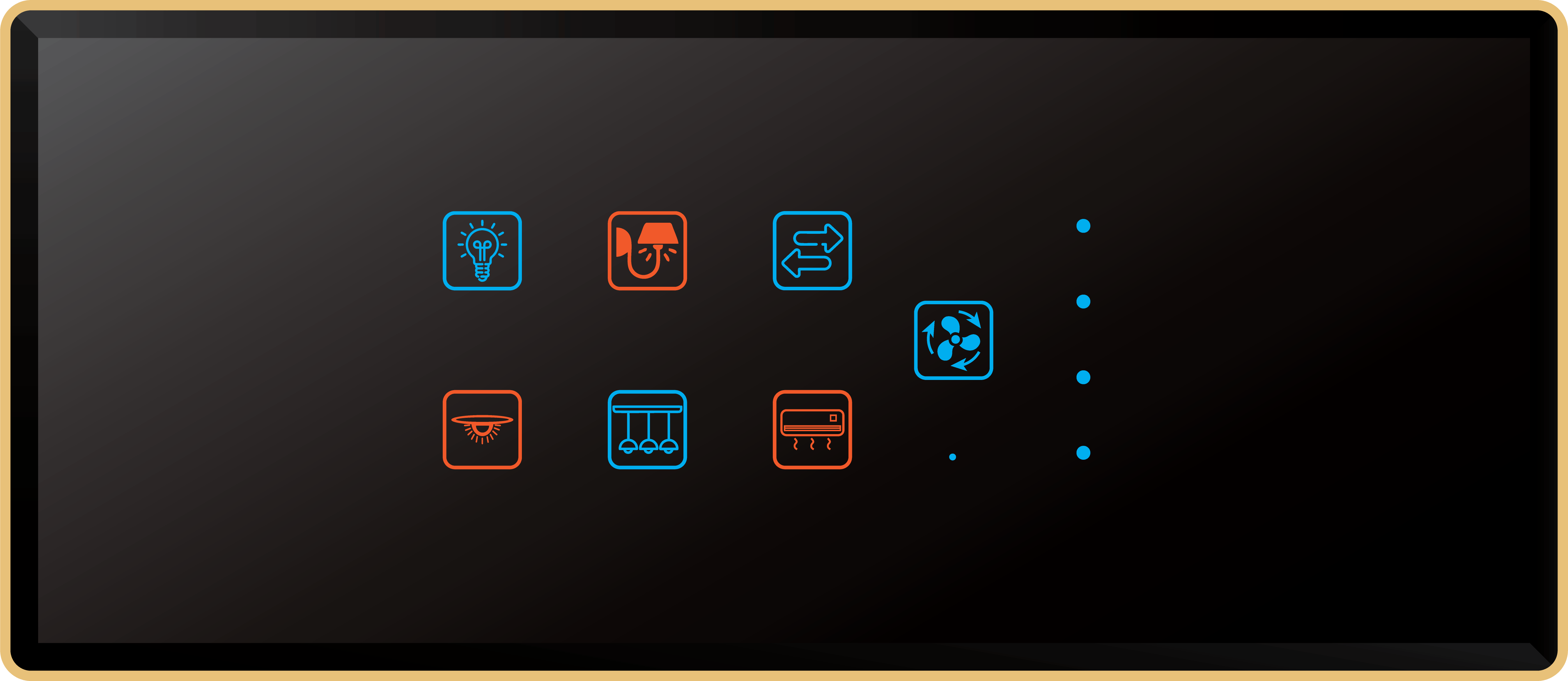 6 Switch 1 Fan