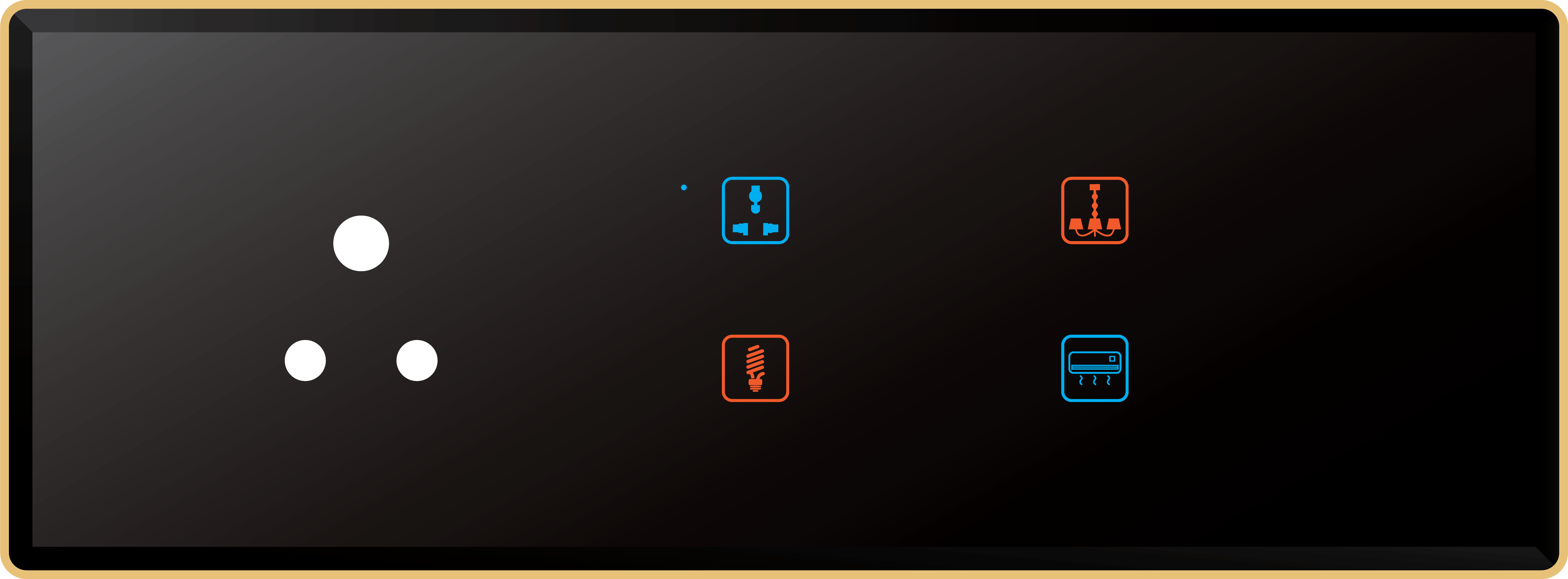 4 Switch 1 Socket (6A)