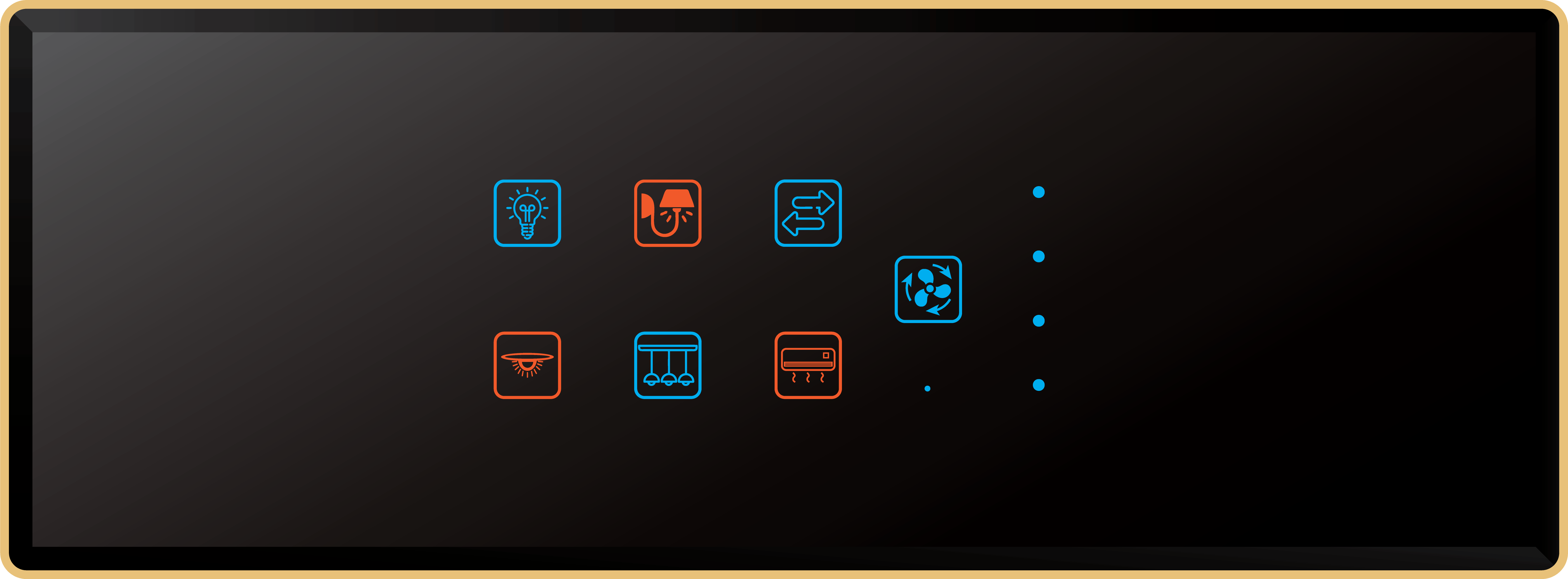 6 Switch 1 Fan