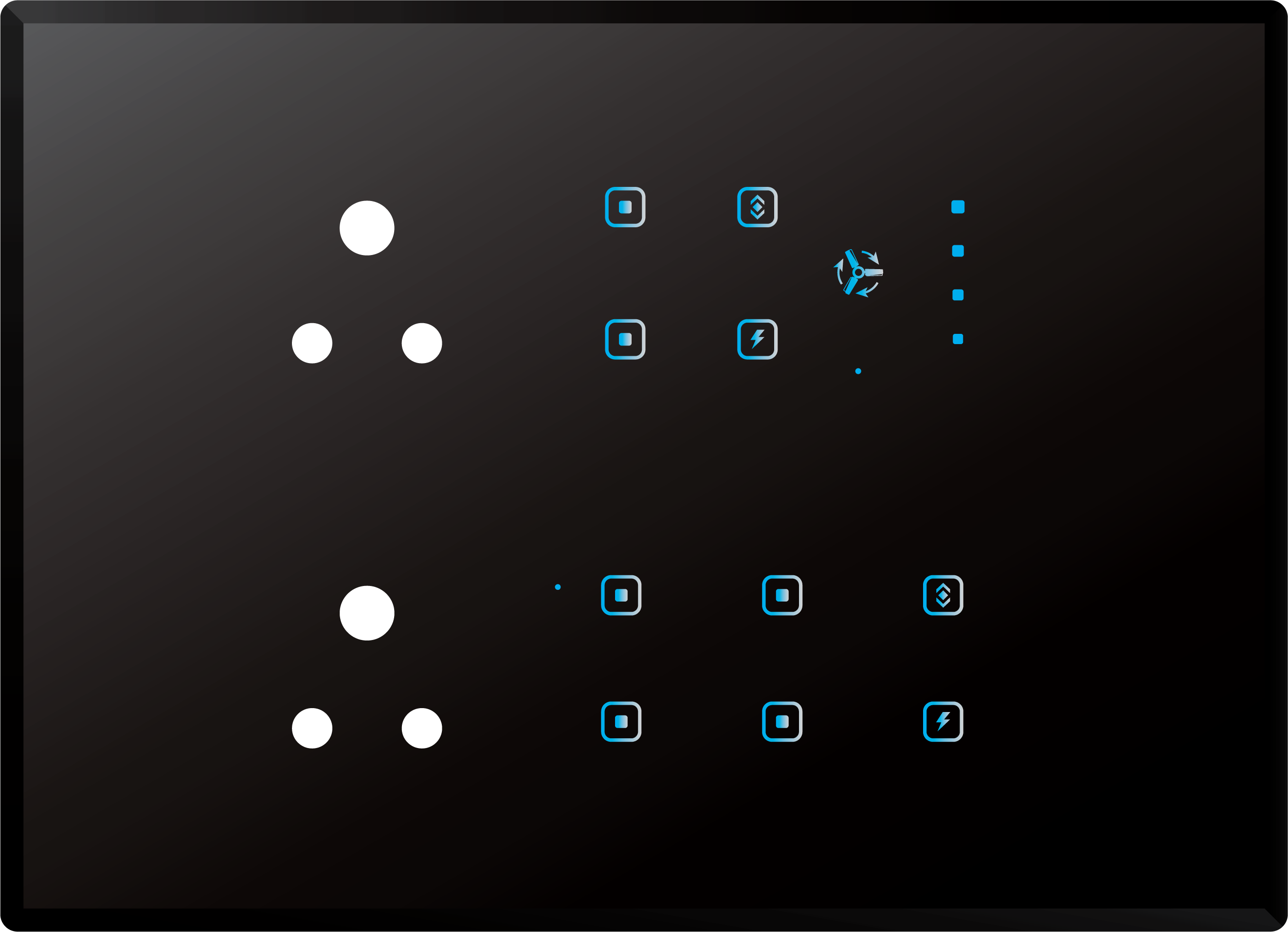 10 Switch 1 Fan 2 Socket (6A)