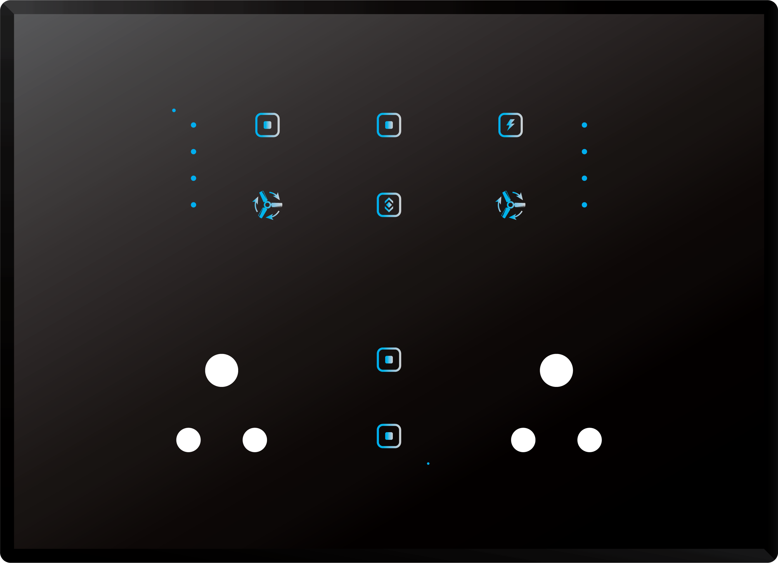 6 Switch 2 Fan 2 Socket (6A)